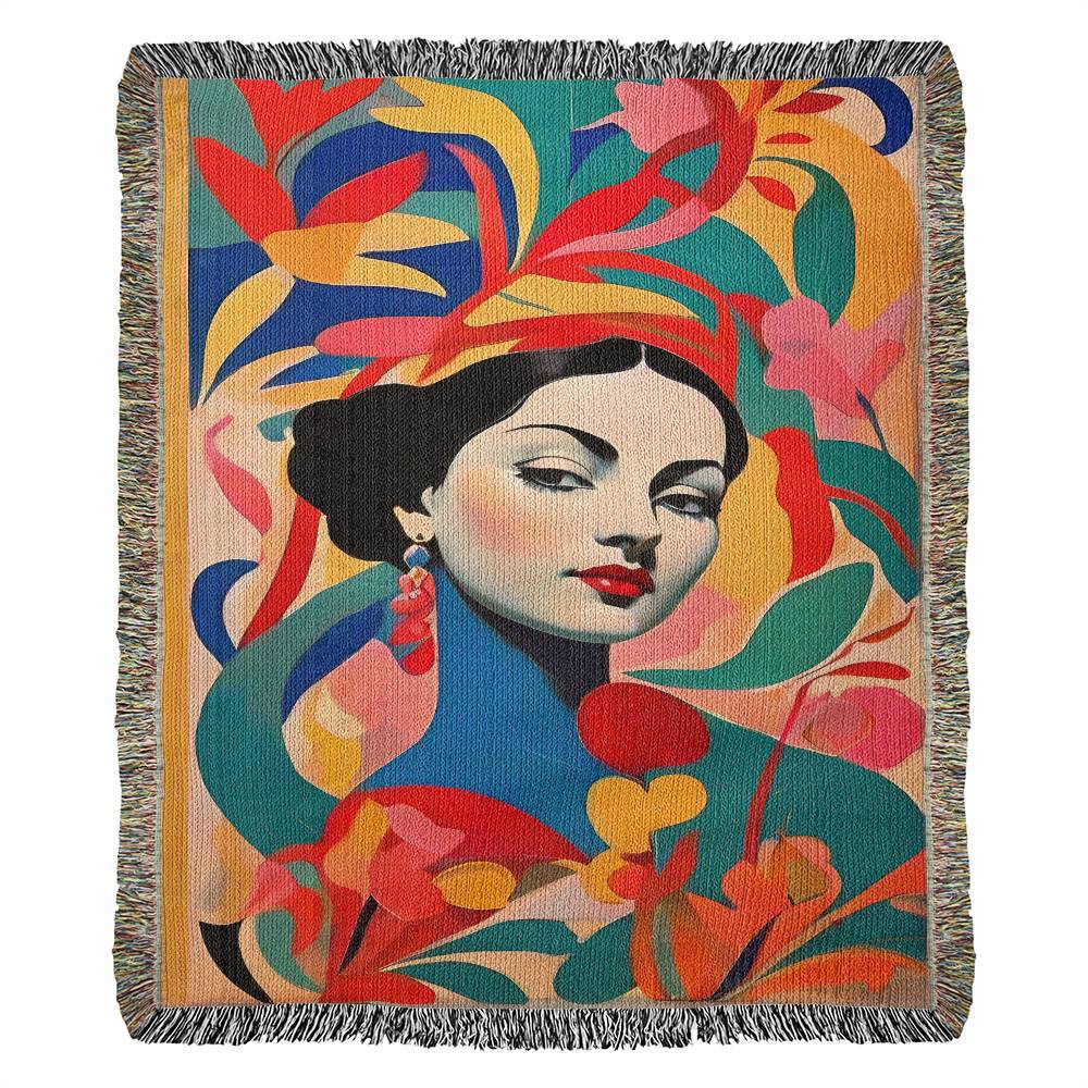 Matisse inspired blanket