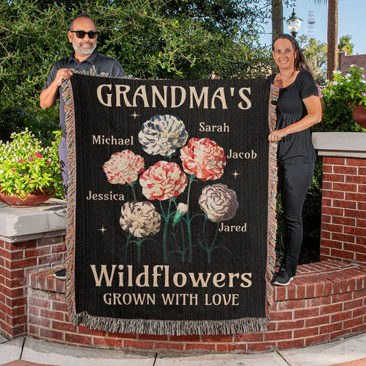 Personalized Grandma Blanket